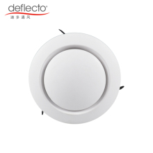 Disc Tuyere Plastic Round Air Vent Grill Cover for Ceiling Wall Mounted