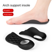 Varus Valgus Half Pad Insole for Foot Arch Correction and Heel Support