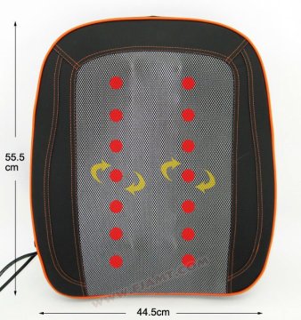 thai infrared heated lumbar massage cushion