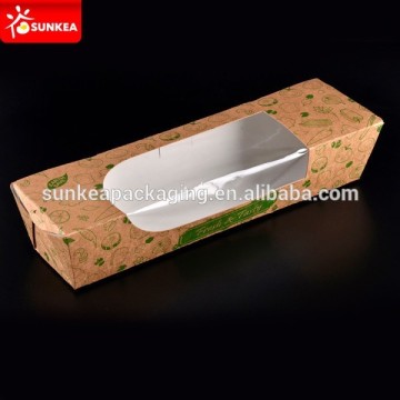 Recyclable baguette container