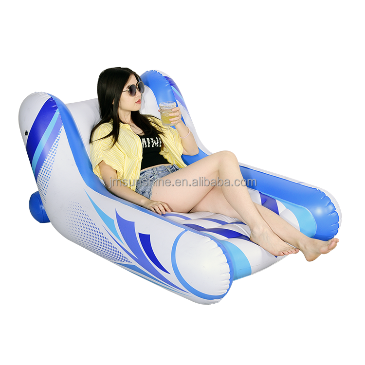 Swimming Pool Inflatable Pool Lounger With Cup Holder_01