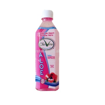 500ml PET bottle  aloe vera drink  aloe dink  lychee flavor