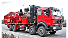 Acid-Fracturing Transportable fracturing Truck