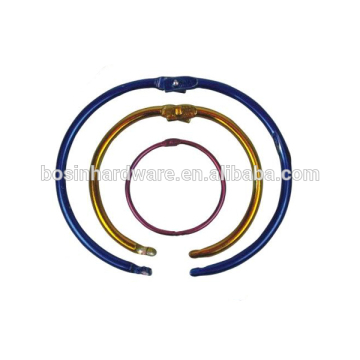 Popular Binder Ring Metal Colorful Binder Rings
