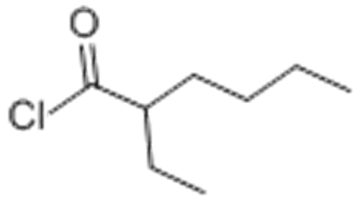 Hexanoyl chloride,2-ethyl CAS 760-67-8