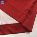 high quality custom red men printed polo shirts