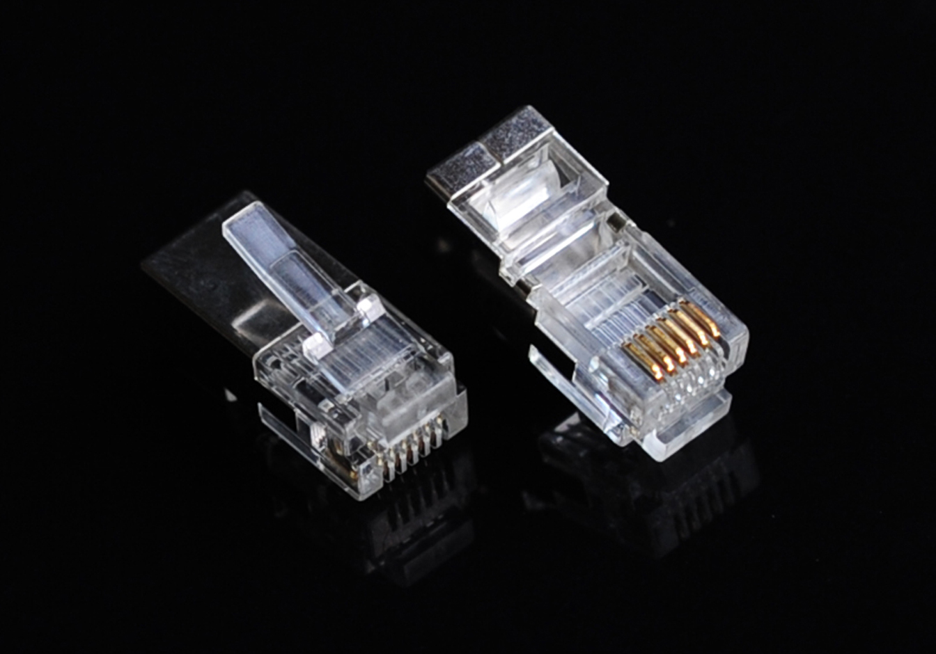 RJ12 Shielded Plug 6P6C