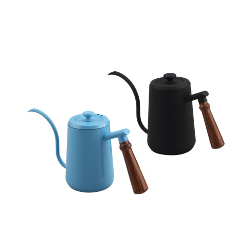 Sky Blue Stainless Steel Hand Drip Kettle