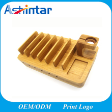 Mobile Phone Storage Box Multi - Slot Flat Storage Charging Base Home Phone Holder