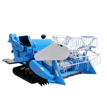 4LZ-1.0W mini wheat rice combine harvester