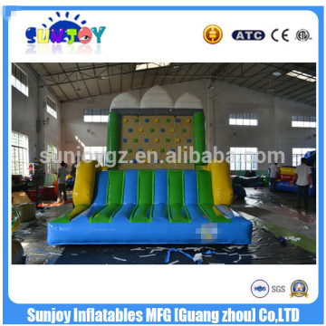 Sunjoy Hot Sale OUtdoor Inflatable Velcro Wall / Amazing Velcro Wall Sport Games For Kids