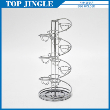 Best selling rotated round base design egg rack