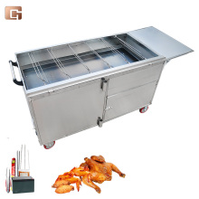 Automatic Rotating Charcoal Chicken Grill Machine - Roller Grill Chicken Machine