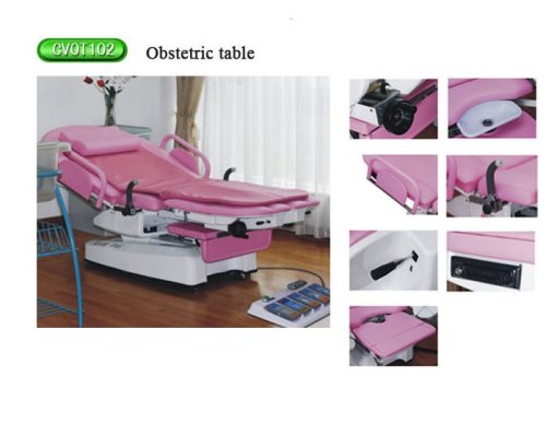 Movement 360mm Obstetric Table Medical Instrument Table For Gynecological Examing