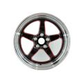 642F Rodas de liga leve de carro de 18 polegadas 5x114.3 para carro offroad