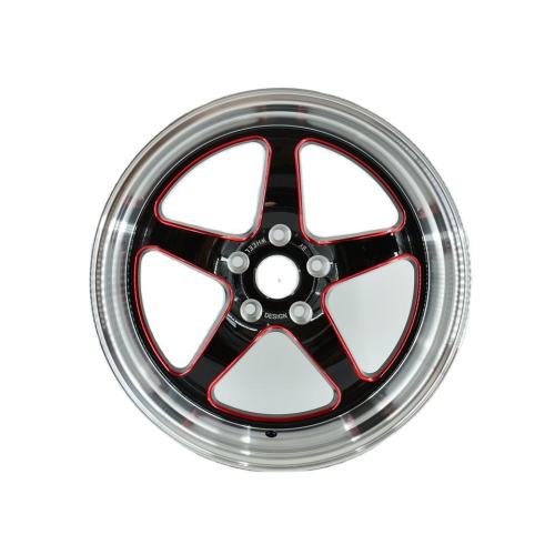 642F Ruedas de aleación de automóvil de 18 pulgadas 5x114.3 para Offroad Car