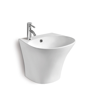 Small Wall-Hung Wash Basin for Bathroom Sinks