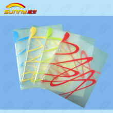 Plastic no ring binder