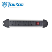 British Fused Power Module 4 Way Power Strip