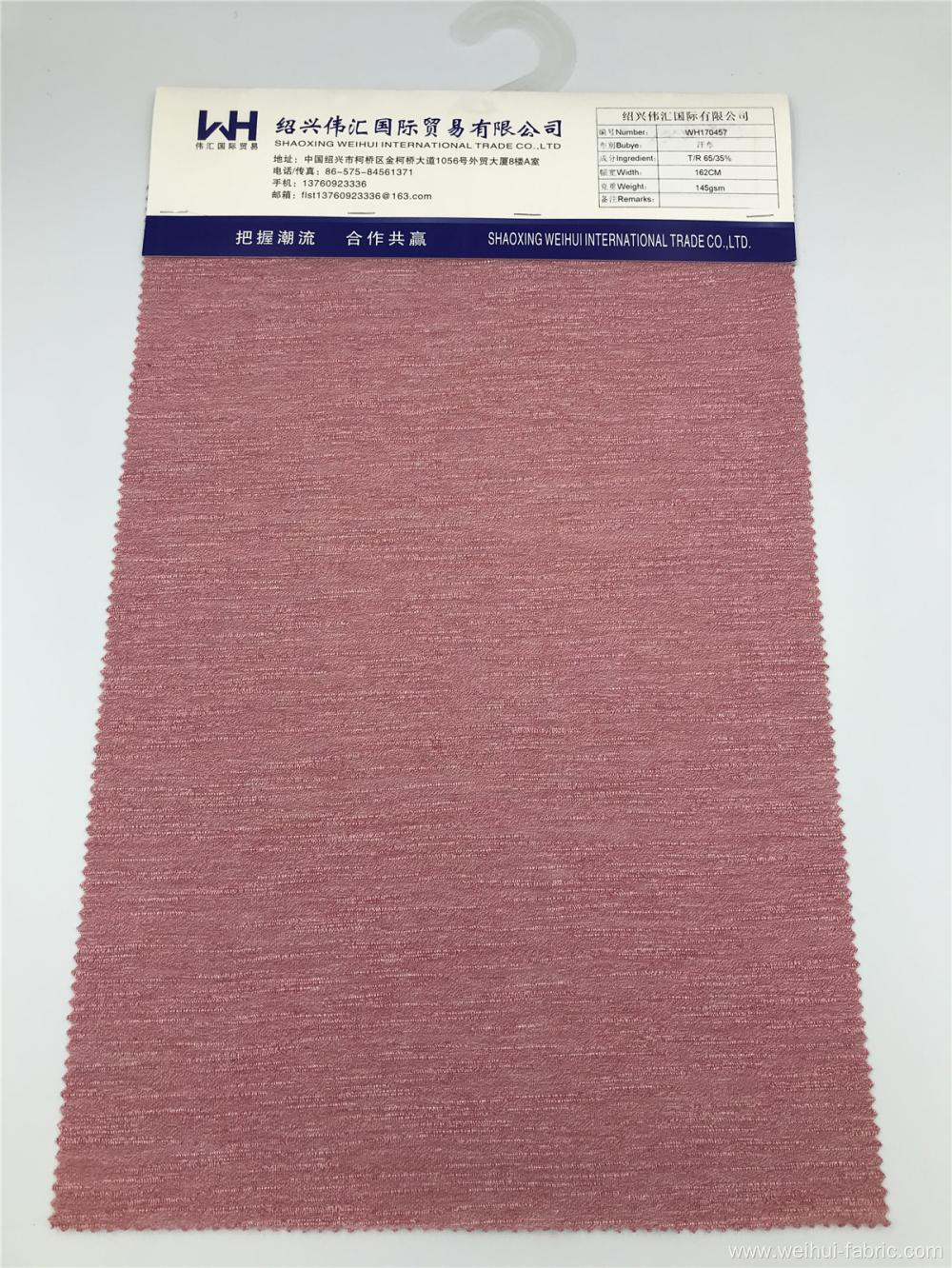 Knitted Jersey Fabric Width 162cm T/R Polyester Fabrics