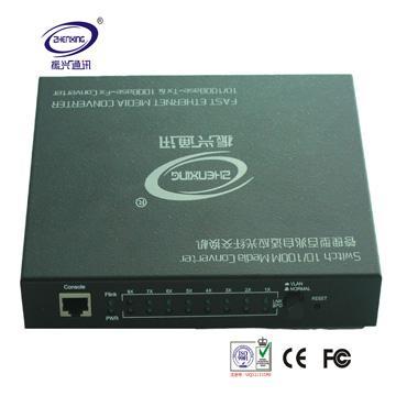 100M 8 Ports RJ45 Ethernet Fiber Umschalter