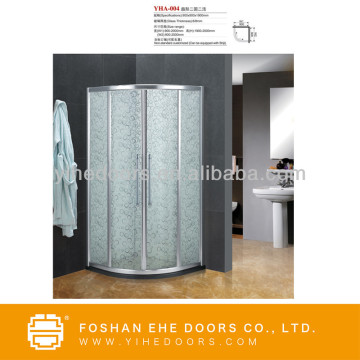 enclosed shower room