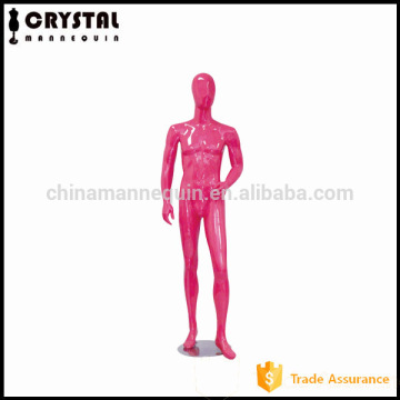 abstract head colored male mannequin doll