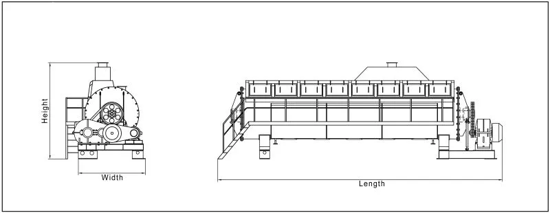 Fish Meal Drier/ Coil Pipe and Disc Dryer / for Steam Dried Fishmeal