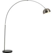 Elegant Italian Design Arc Marble Base Floor Lamp