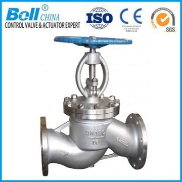 CF8M low temperature globe valve 8 inch