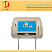 DS-771 7 inch car HEADREST DVD PALYER WITH 32 NATIVE GAMES /USB/SD