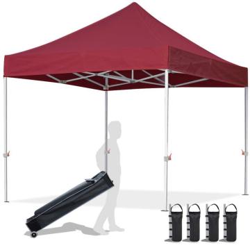 Top on heavy duty pop up gazebo set