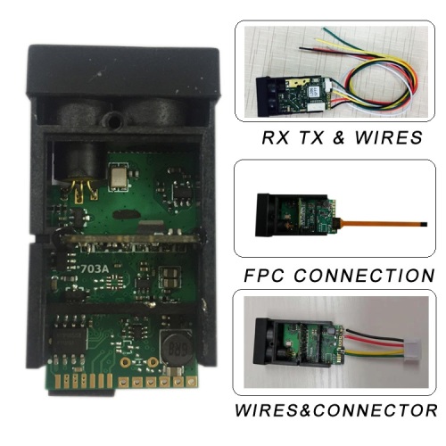 Fréquence de transducteur de distance du connecteur RXTX