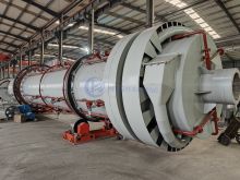 Wood activated carbon steam activated rotary kiln