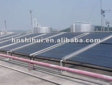 Solar water geyser project for school