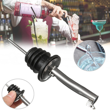 HOT Durable Olive Oil Wine Bottle Stopper Bar Supplies Spout Pourer Cork Wine Pour Spout Dispenser Without Cap Leakproof Barware