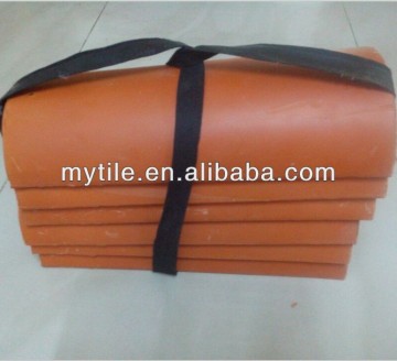 Red Half Round Clay Roof Tile