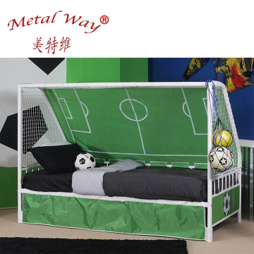 Eco-Friendly Steel Angle Iron Bed - Cheap Single Castle Kid Bed