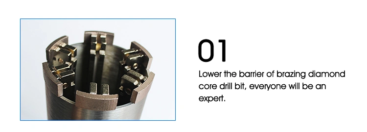Magnet Holder for Welding Core Drill Bit Segment