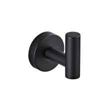 Bath Base Stainless Steel Modern Black Clothes Pothook