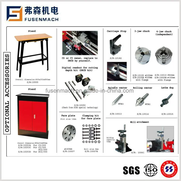 Mini Lathe Fs-C1, C2, C3, C4, C5, C6 for Sale