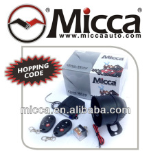 OW009B Newest Universal 1-Way Car Alarm Security System 2 Remote Keyless Entry with internal shock sensor