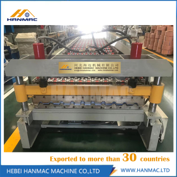 Trapezoidal Metal Sheet Roof Machine