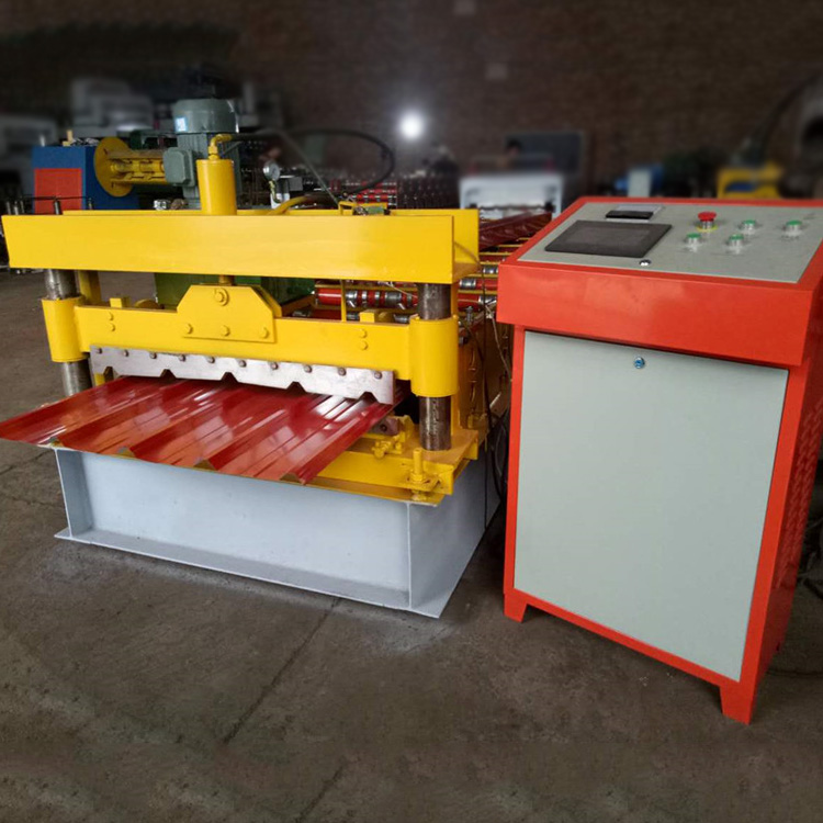 steel metal sheet roll forming Ibr roof making machine