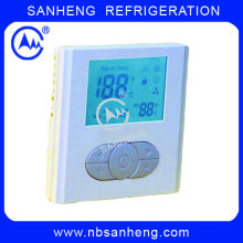 Fan coil air conditioning thermostat control