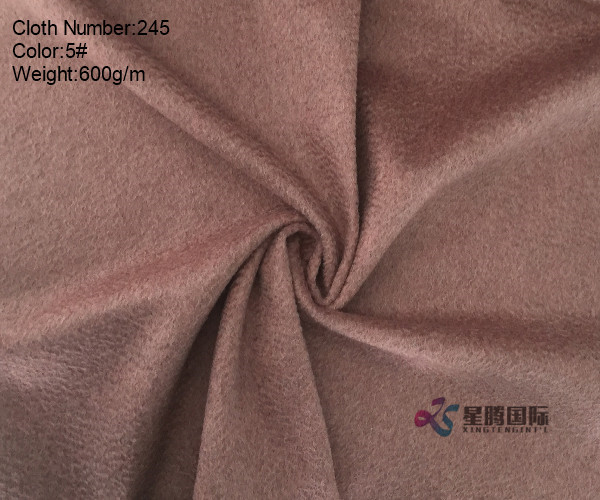 Single Face Water-wave 95% Wool And 5% Nylon Fabric