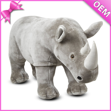 Giant suttfed animal,wild animal stuffed rhinoceros,rhino plush toy