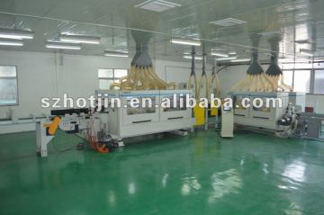 PVC floor production line