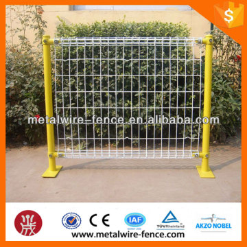 Ornamental double loop fence panel