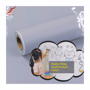 writable vinyl easy wipe off static cling wallpaper